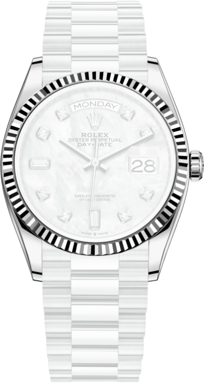 Rolex,Day-Date 36 36mm,36mm,Platinum,Pink,Automatic,Date,Day,128236,128236-0002