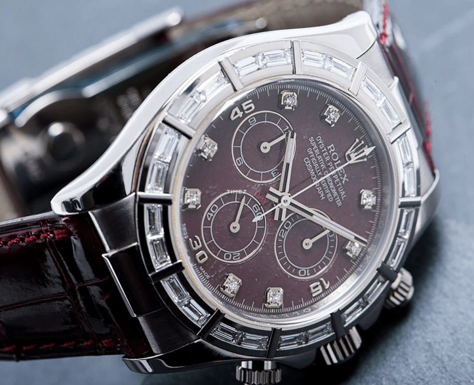 Rolex,Daytona 40mm,40mm,White Gold,Red,Automatic,Chronograph,72hours,116589 Rubellite