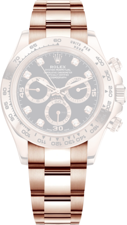 Rolex,Daytona 40mm,40mm,Rose Gold,Black,Automatic,Chronograph,Column Wheel,116505,116505-0015