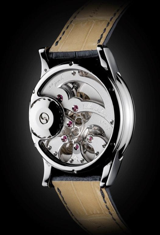 Romain Gauthier,Prestige HM 41mm,41mm,Platinum,Silver,Grey,Handwound,60hours,In-house Caliber,MON00007