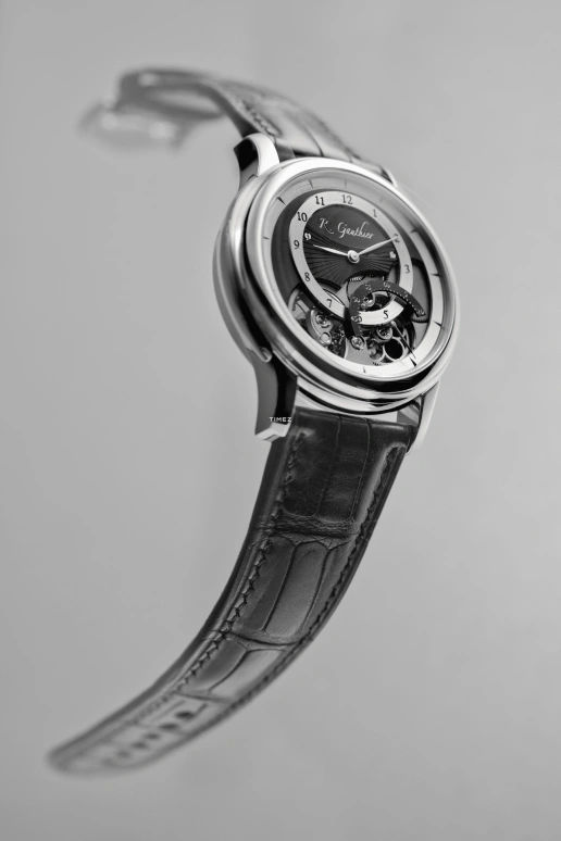 Romain Gauthier,Prestige HMS 41mm,41mm,Platinum,Black,Silver,Handwound,Power Reserve Indicator,60hours,MON00010