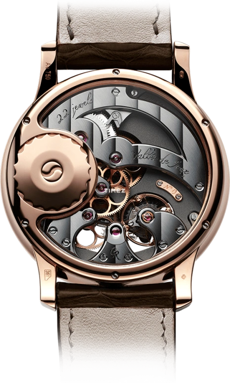 Romain Gauthier,Prestige HMS 41mm,41mm,Red Gold,Silver,White,Handwound,Power Reserve Indicator,60hours,MON00060