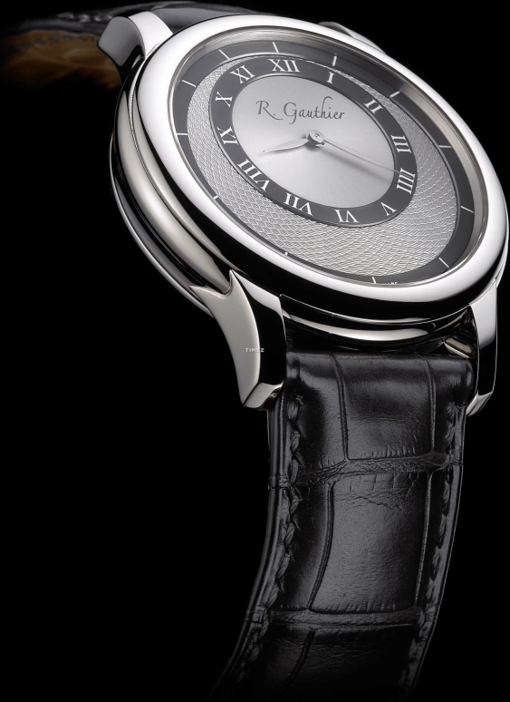 Romain Gauthier,Prestige HM 41mm,41mm,White Gold,Silver,Grey,Handwound,60hours,In-house Caliber,MON00001