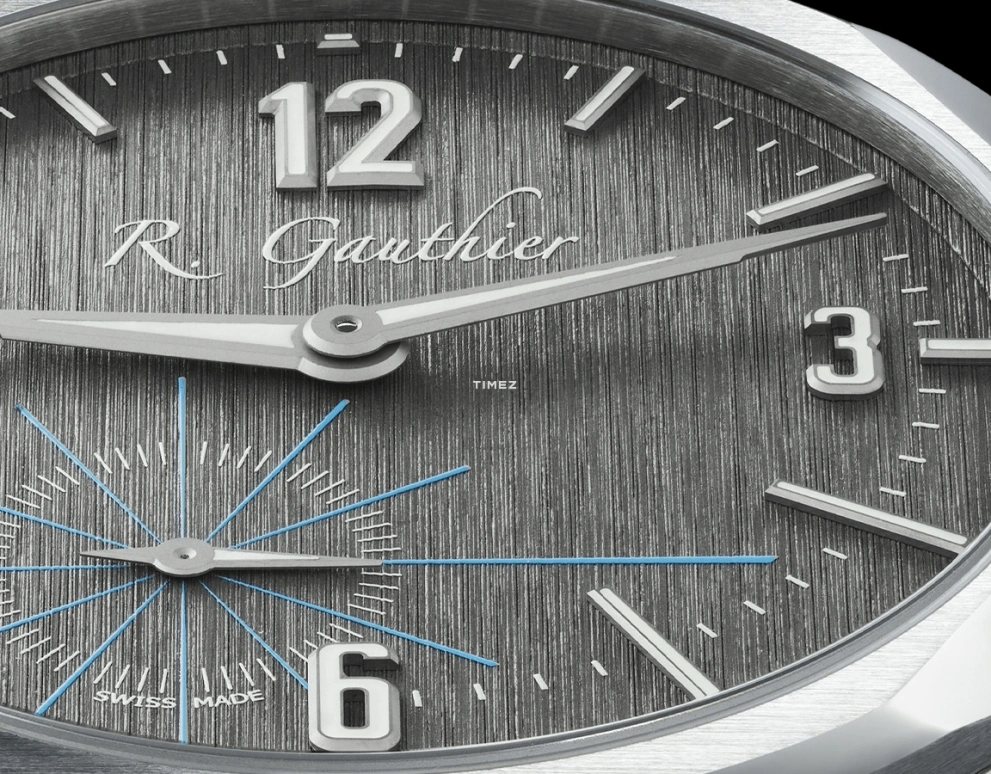 Romain Gauthier,C by Romain Gauthier 41mm,41mm,Titanium,Grey,Handwound,60hours,In-house Caliber,MON00540