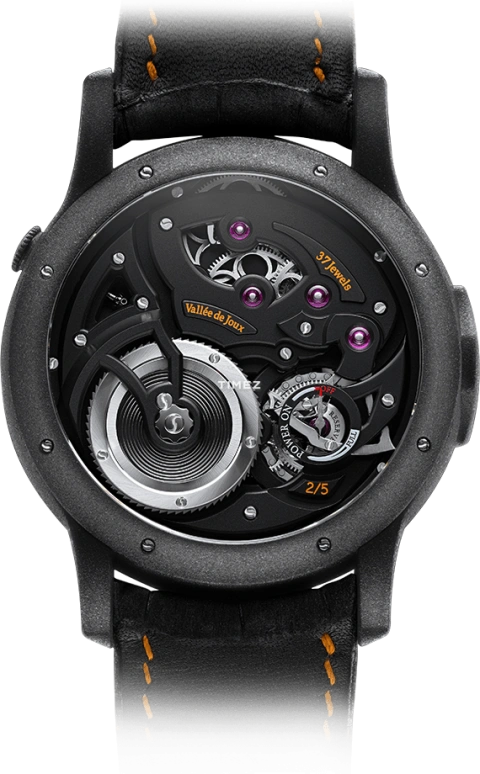 Romain Gauthier,Logical One 43mm,43mm,Titanium,Black,Handwound,Power Reserve Indicator,46hours,MON00202