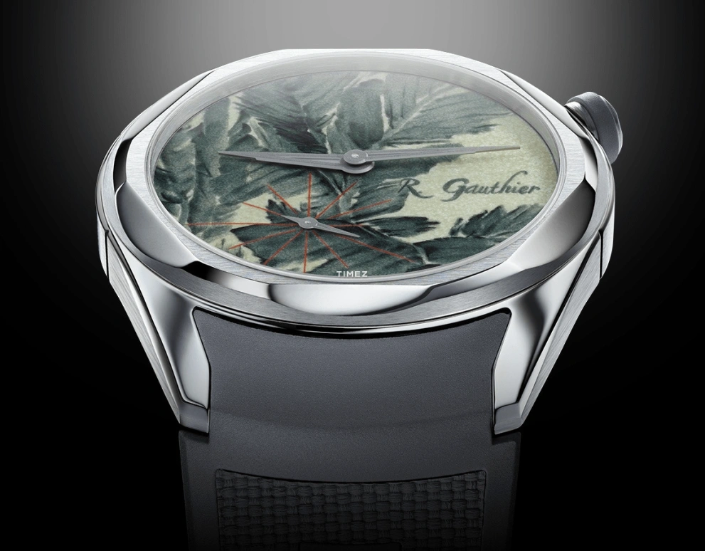 Romain Gauthier,C by Romain Gauthier 41mm,41mm,Platinum,Green,Handwound,60hours,In-house Caliber,MON00552