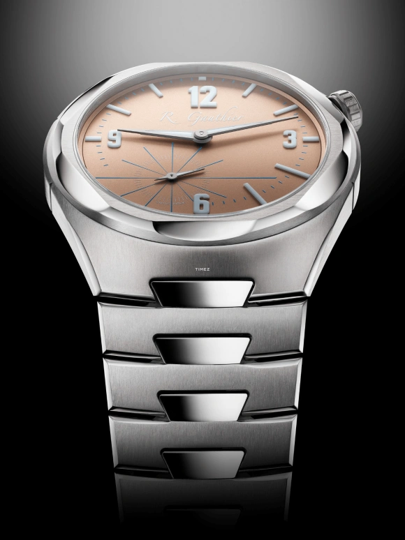 Romain Gauthier,C by Romain Gauthier 41mm,41mm,Titanium,Champagne,Handwound,60hours,In-house Caliber,MON00581