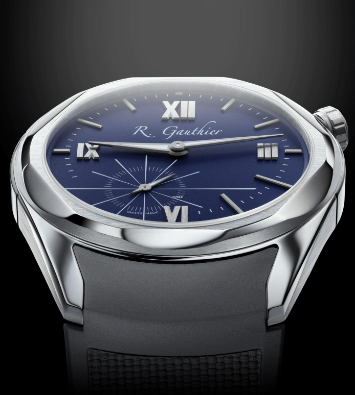 Romain Gauthier,C by Romain Gauthier 41mm,41mm,Platinum,Blue,Handwound,60hours,In-house Caliber,MON00550