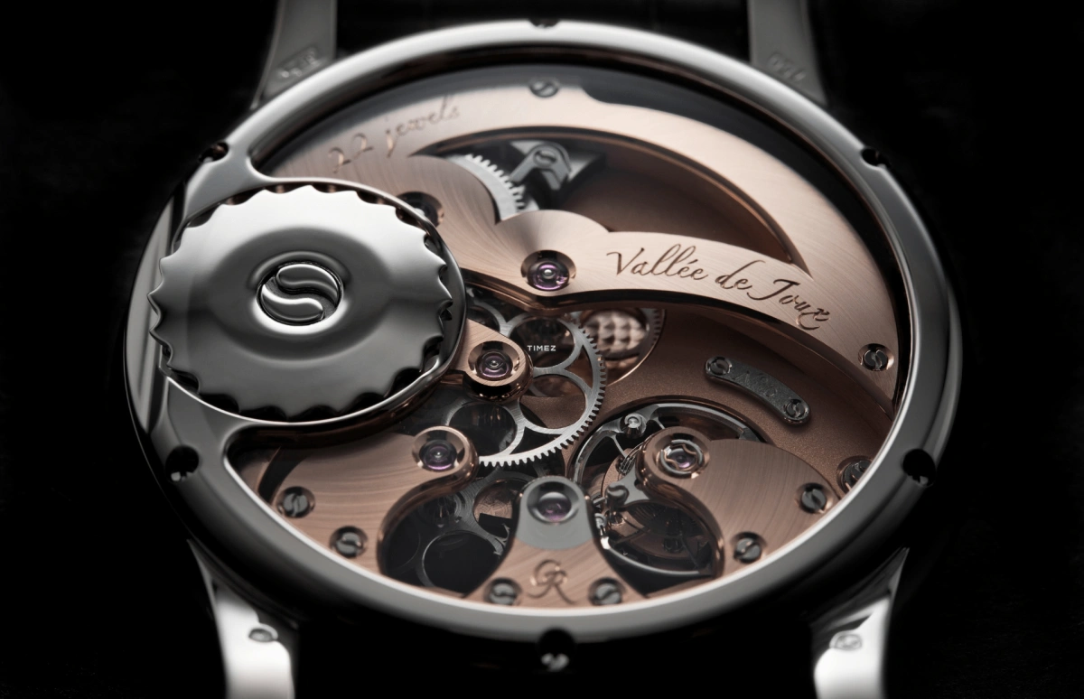 Romain Gauthier,Prestige HMS 41mm,41mm,White Gold,Silver,Black,Handwound,Power Reserve Indicator,60hours,MON00008