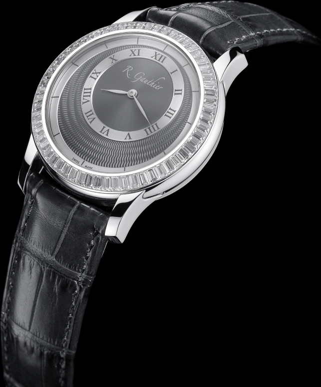 Romain Gauthier,Prestige HM 41mm,41mm,Platinum,Silver,Grey,Handwound,60hours,In-house Caliber,MON00007