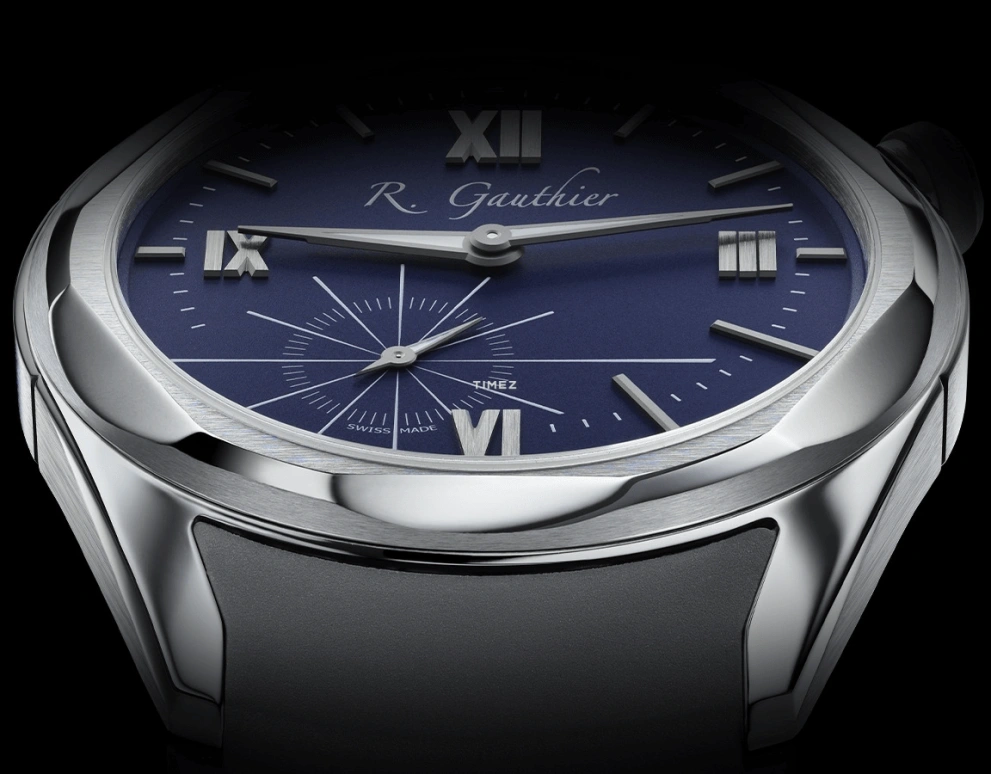 Romain Gauthier,C by Romain Gauthier 41mm,41mm,Platinum,Blue,Handwound,60hours,In-house Caliber,MON00550