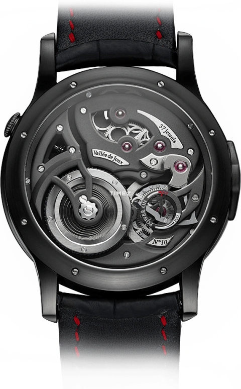 Romain Gauthier,Logical One 43mm,43mm,Titanium,Black,Grey,Handwound,Power Reserve Indicator,46hours,MON00145