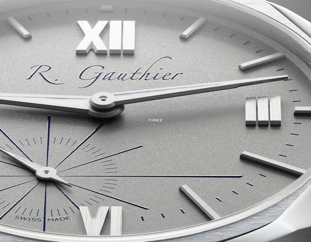 Romain Gauthier,C by Romain Gauthier 41mm,41mm,Platinum,Grey,Handwound,60hours,In-house Caliber,MON00551