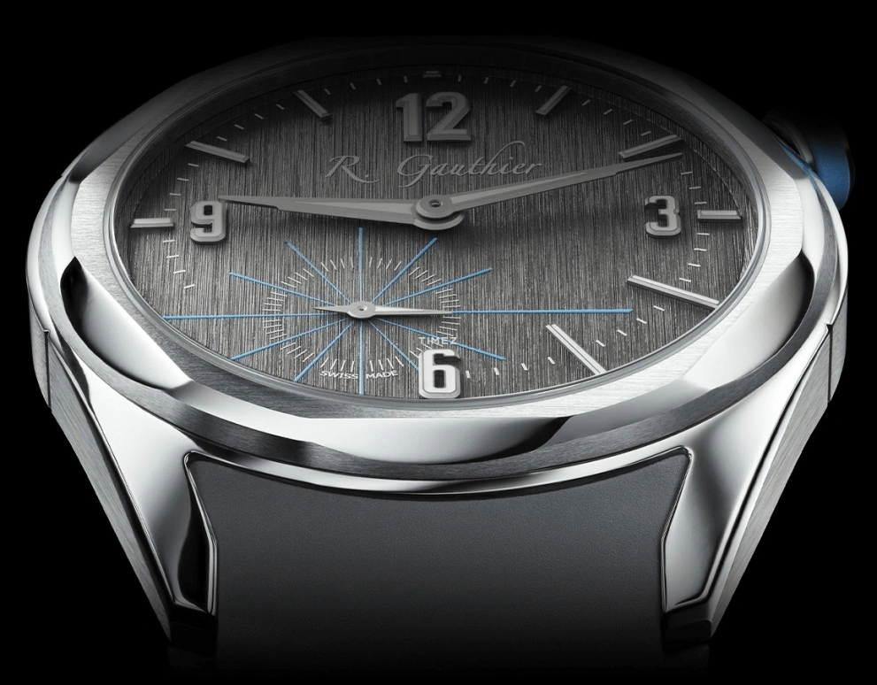 Romain Gauthier,C by Romain Gauthier 41mm,41mm,Titanium,Grey,Handwound,60hours,In-house Caliber,MON00540