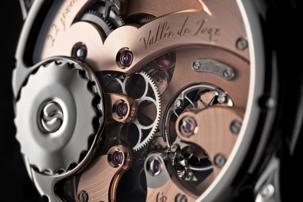 Romain Gauthier,Prestige HMS 41mm,41mm,White Gold,Silver,Black,Handwound,Power Reserve Indicator,60hours,MON00008