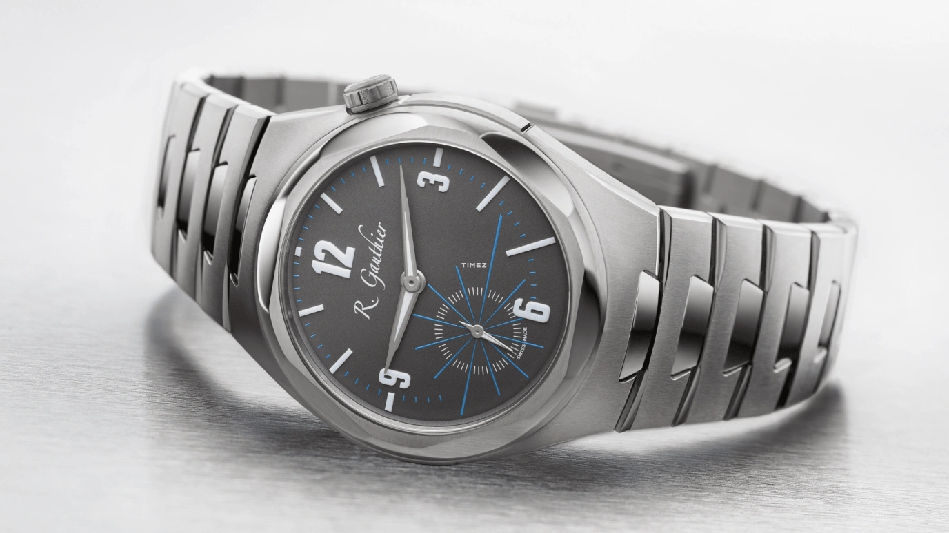 Romain Gauthier,C by Romain Gauthier 41mm,41mm,Titanium,Grey,Handwound,60hours,In-house Caliber,MON00580