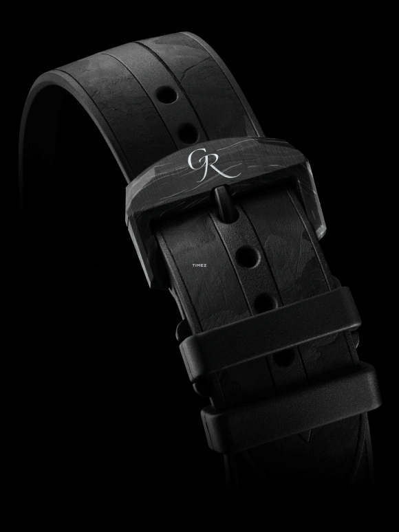 Romain Gauthier,Freedom 42mm,42mm,Carbonium®,Grey,Handwound,60hours,In-house Caliber,MON00561