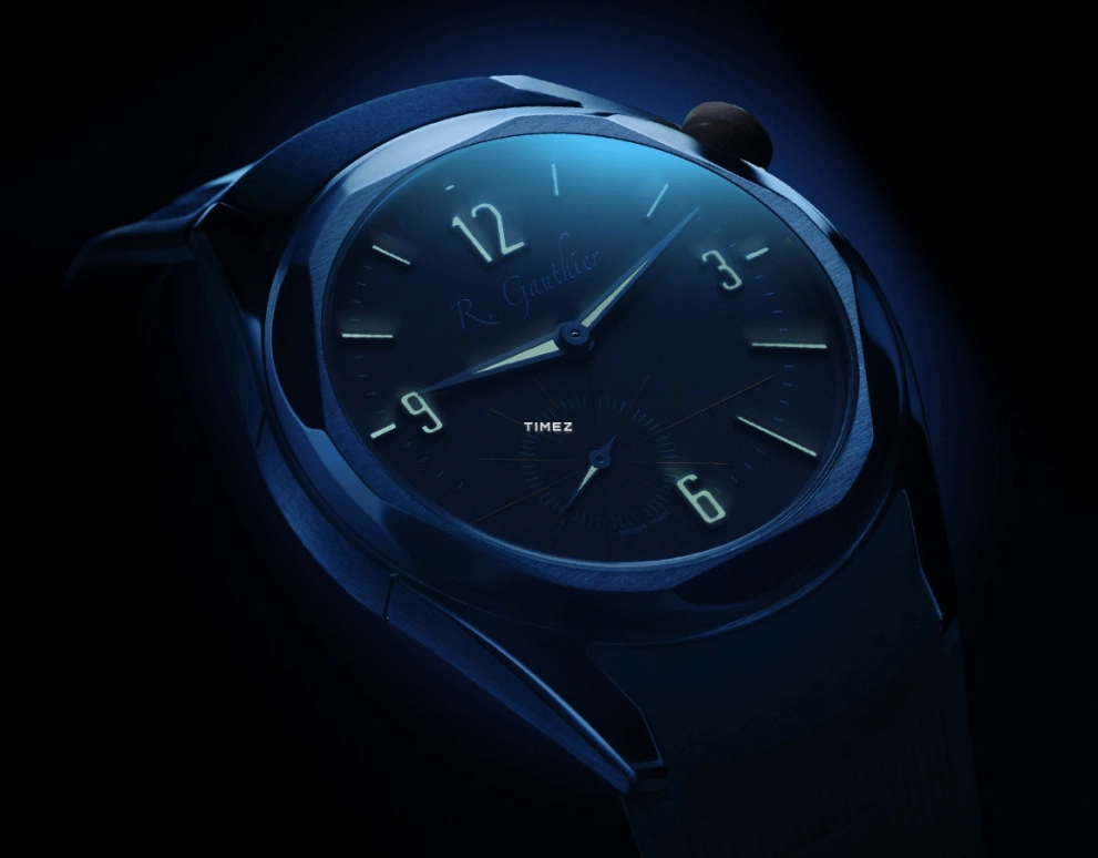 Romain Gauthier,C by Romain Gauthier 41mm,41mm,Titanium,Grey,Handwound,60hours,In-house Caliber,MON00500
