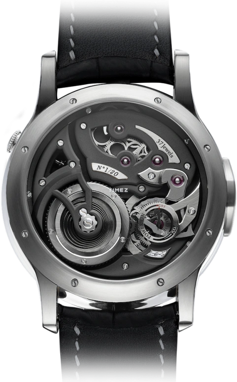 Romain Gauthier,C by Romain Gauthier 43mm,43mm,Titanium,Black,Grey,Handwound,Power Reserve Indicator,46hours,MON00930