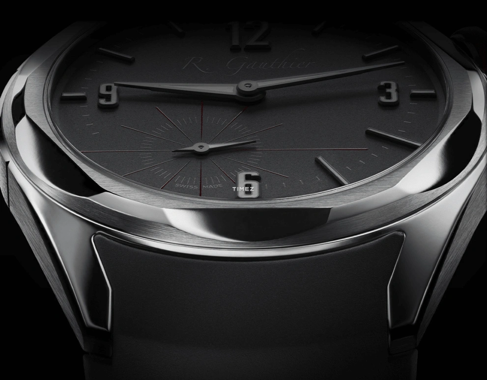 Romain Gauthier,C by Romain Gauthier 41mm,41mm,Titanium,Grey,Handwound,60hours,In-house Caliber,MON00500