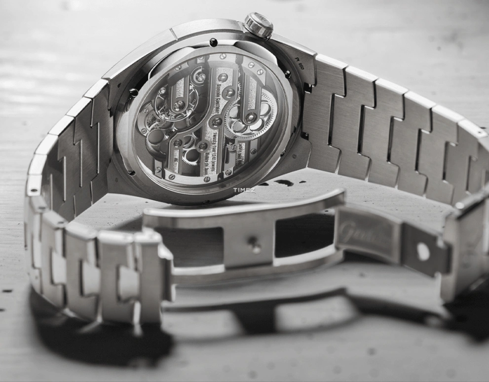 Romain Gauthier,C by Romain Gauthier 41mm,41mm,Stainless Steel,Blue,Handwound,60hours,In-house Caliber,MON00555