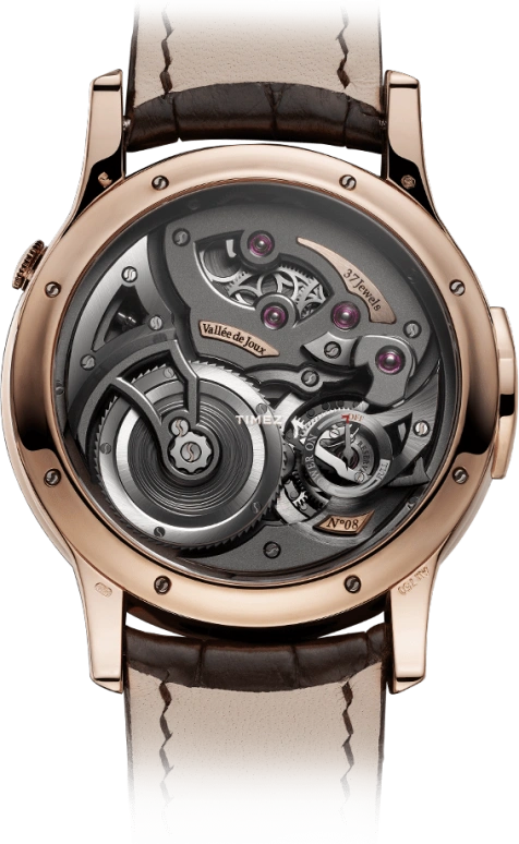 Romain Gauthier,Logical One 43mm,43mm,Red Gold,Black,Grey,Handwound,Power Reserve Indicator,46hours,MON00122