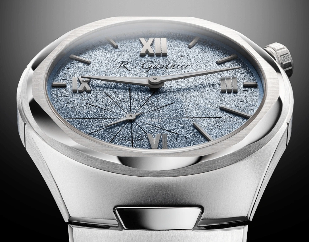 Romain Gauthier,C by Romain Gauthier 41mm,41mm,Stainless Steel,Blue,Handwound,60hours,In-house Caliber,MON00555