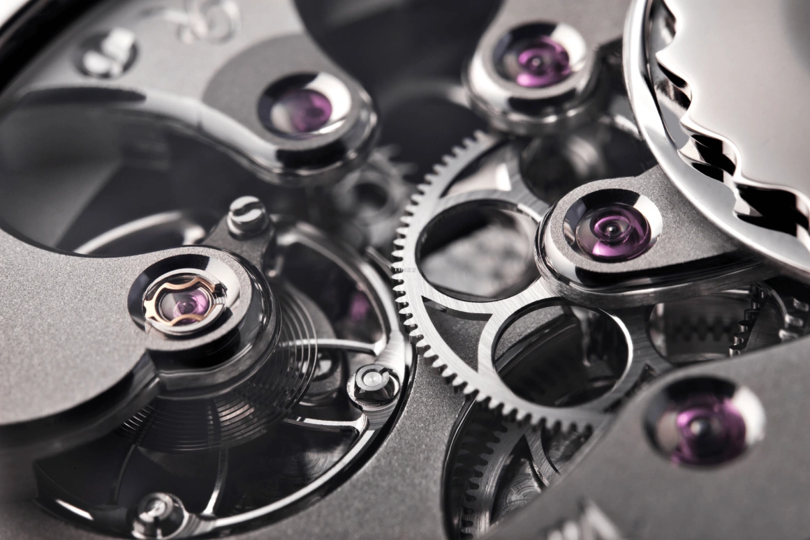 Romain Gauthier,Prestige HMS 41mm,41mm,Platinum,Black,Silver,Handwound,Power Reserve Indicator,60hours,MON00010