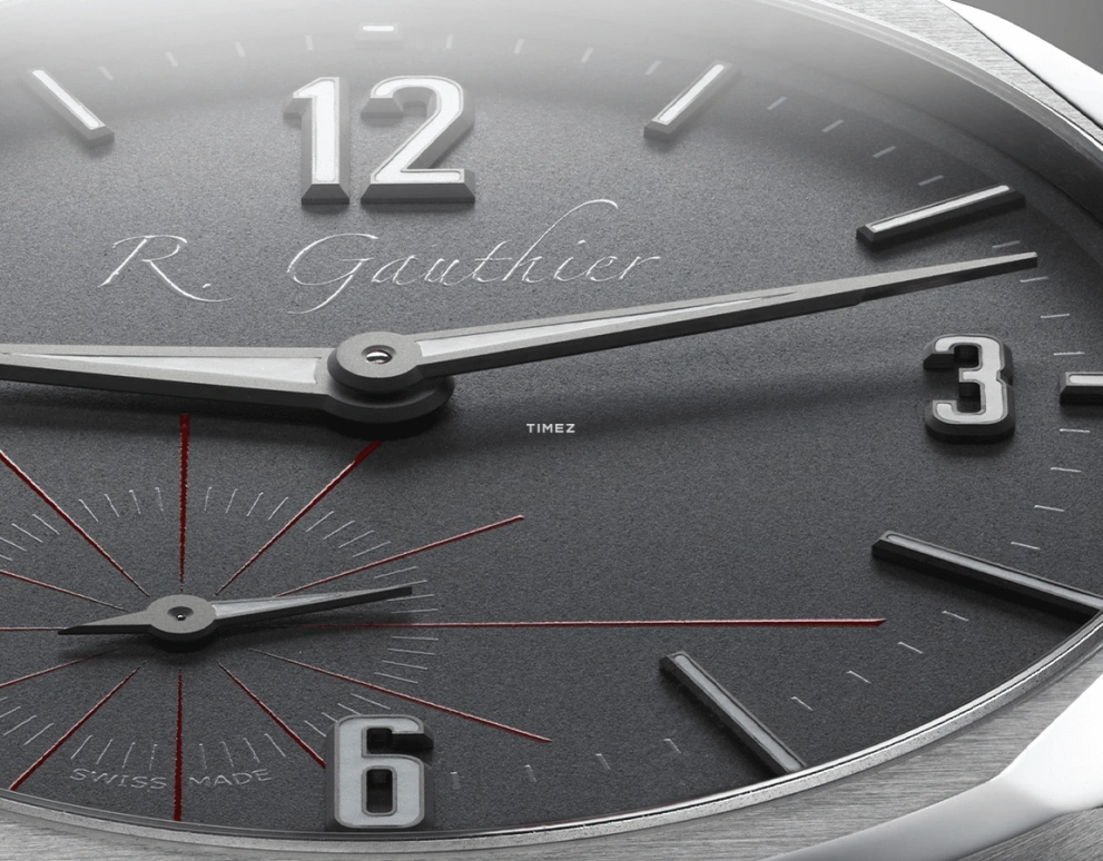 Romain Gauthier,C by Romain Gauthier 41mm,41mm,Titanium,Grey,Handwound,60hours,In-house Caliber,MON00500