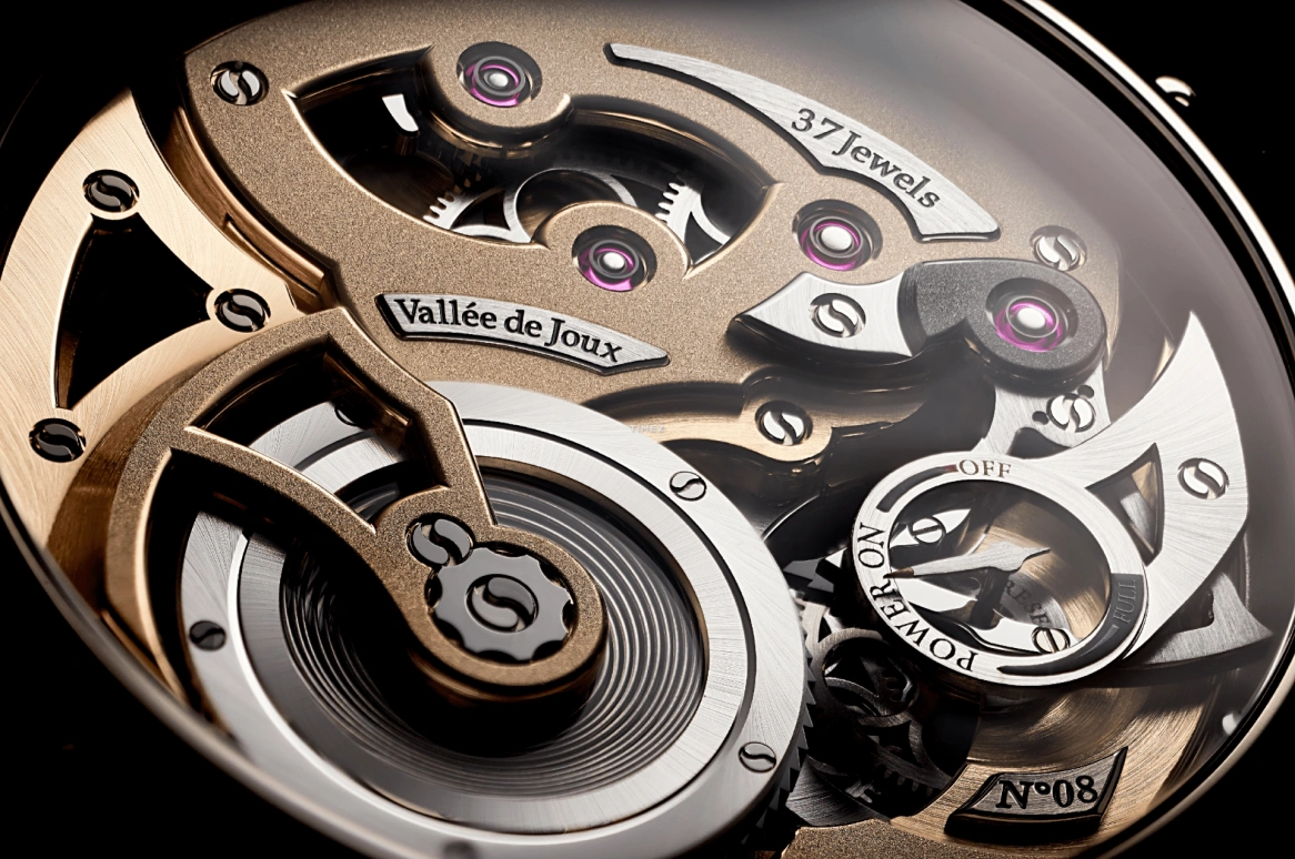 Romain Gauthier,Logical One 43mm,43mm,White Gold,Cream,White,Handwound,Power Reserve Indicator,46hours,MON00164