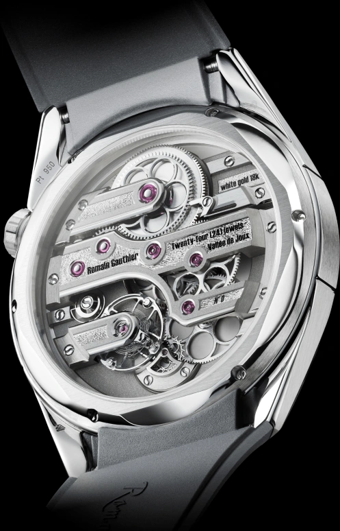 Romain Gauthier,C by Romain Gauthier 41mm,41mm,Platinum,Blue,Handwound,60hours,In-house Caliber,MON00550