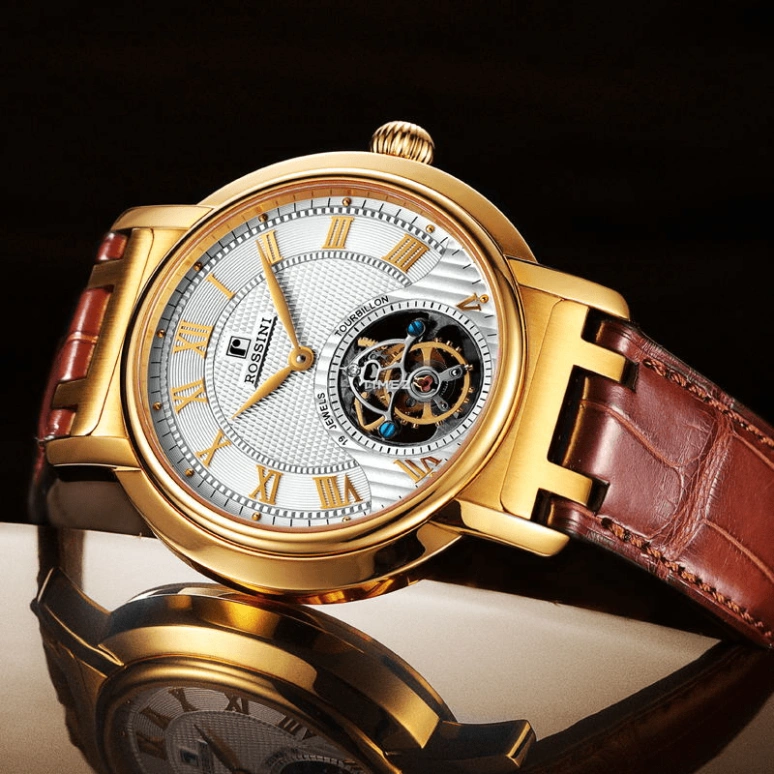 Rossini,Other 41mm,41mm,Stainless Steel,Silver,Grey,Handwound,Tourbillon,Sapphire,Crystal Glass,5459G01A