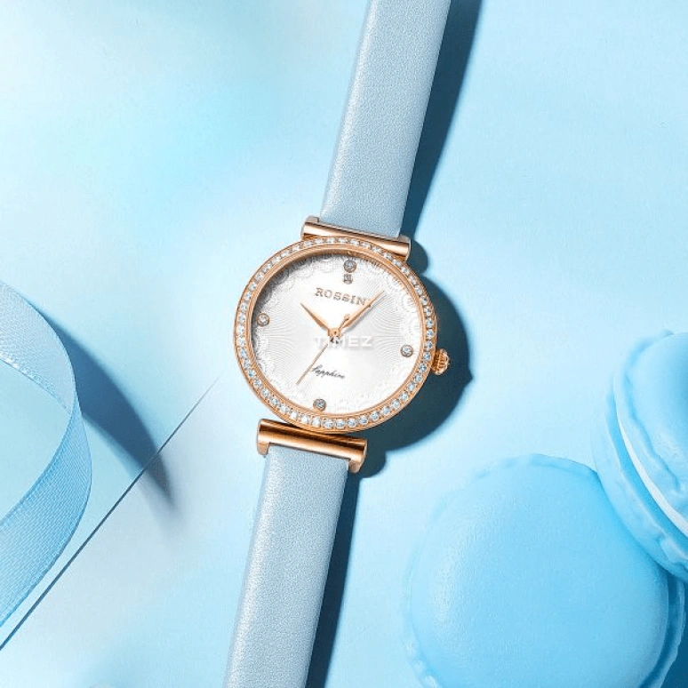 Rossini,Chic 30mm,30mm,Stainless Steel,White,Quartz,Sapphire,Round,518856G01E