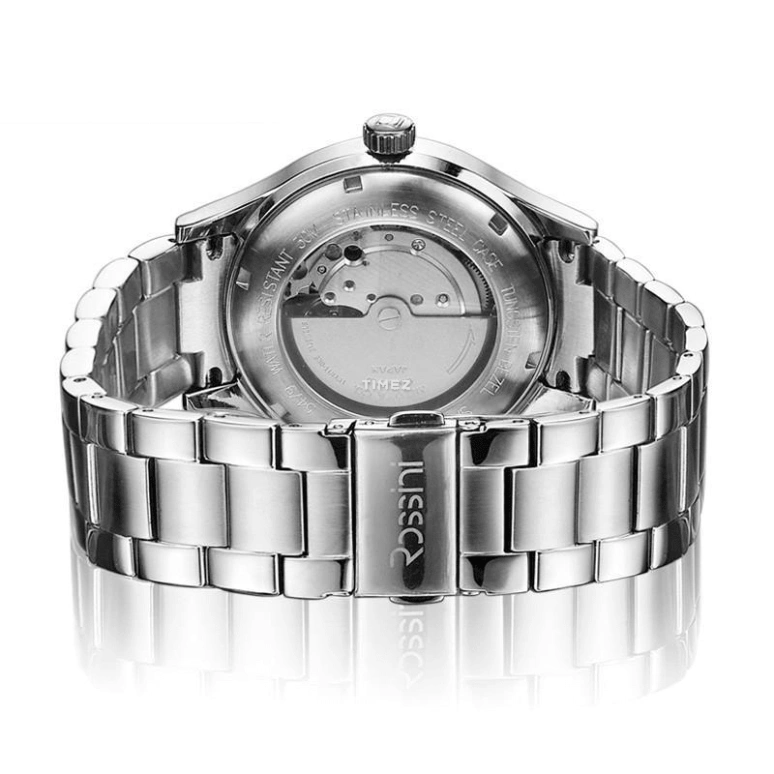 Rossini,Other 40mm,40mm,Tungsten,Black,Automatic,Date,Day,5479W04B