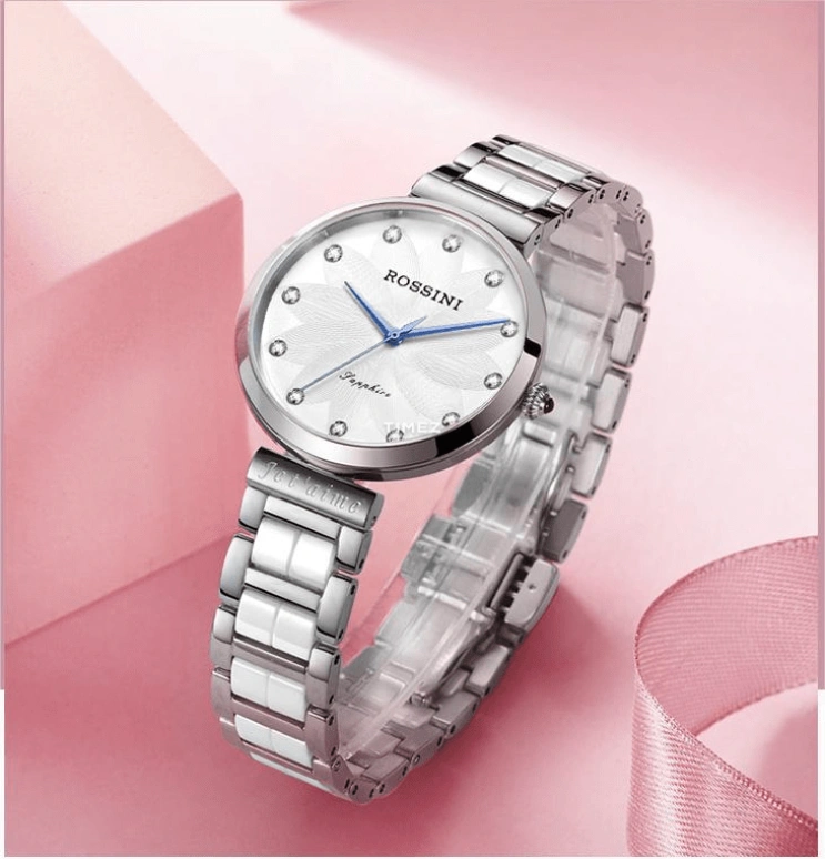 Rossini,Chic 32mm,32mm,Stainless Steel,Silver White,Quartz,Sapphire,Round,618832W01A