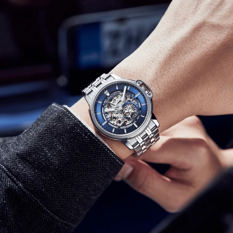 Rossini,Medal 42mm,42mm,Stainless Steel,Skeleton,Handwound,Sapphire,Round,921793W05A
