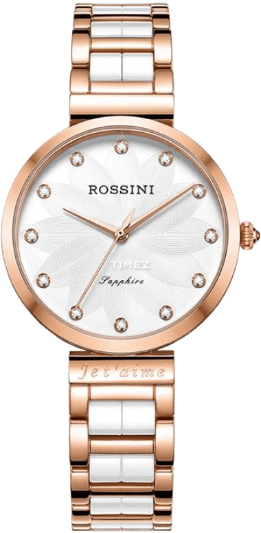 Rossini,Chic 32mm,32mm,Stainless Steel,Silver White,Quartz,Sapphire,Round,618832G01B