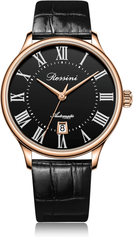 Rossini,Blue Jazz 41mm,41mm,Stainless Steel,Black,Automatic,Day,Sapphire,Crystal Glass,5913G04C