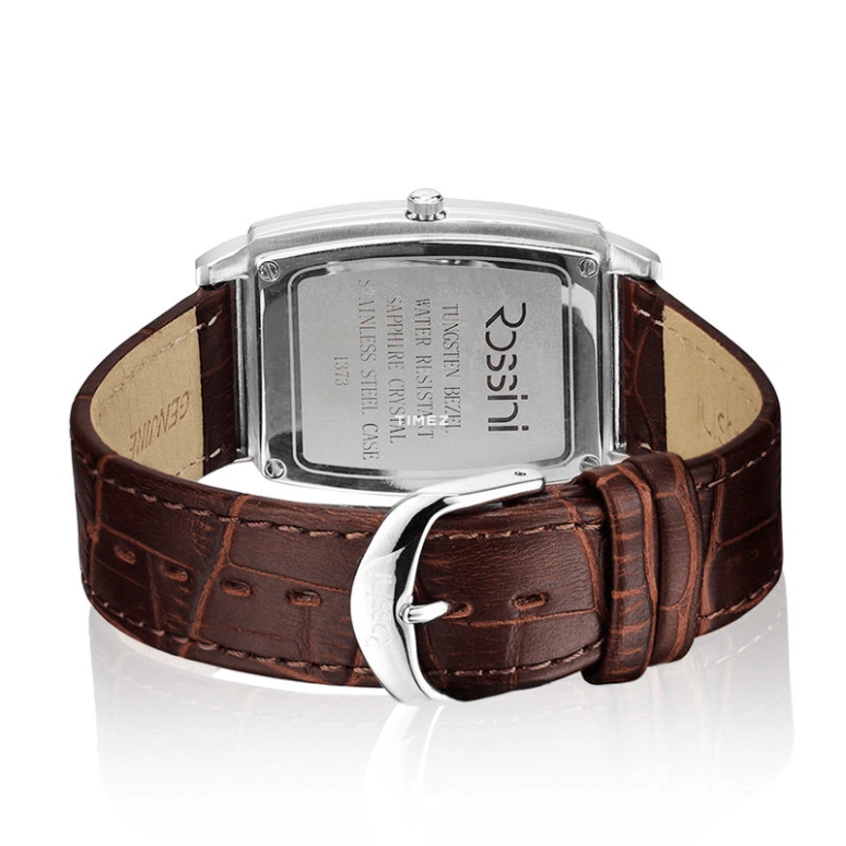 Rossini,Other 46.70mm,46.70mm,Stainless Steel,Silver,Grey,Quartz,Day,Sapphire,Crystal Glass,1373W01A