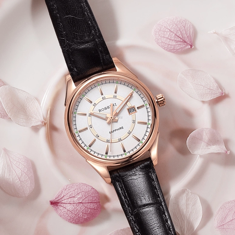 Rossini,Classic 30mm,30mm,Stainless Steel,White,Quartz,Day,Sapphire,5578G01F