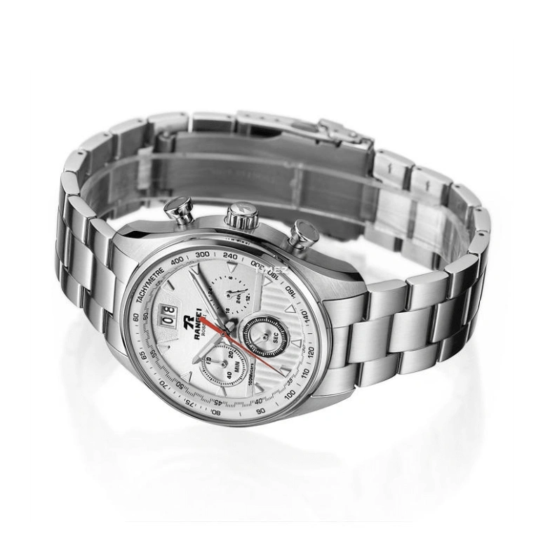 Rossini,Range1 42mm,42mm,Stainless Steel,White,Quartz,Chronograph,Day,YD5673W01A