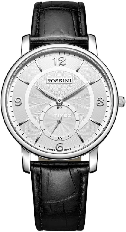 Rossini,Silk 38mm,38mm,Stainless Steel,Silver,Quartz,Sapphire,Crystal Glass,Round,SR6461W01A