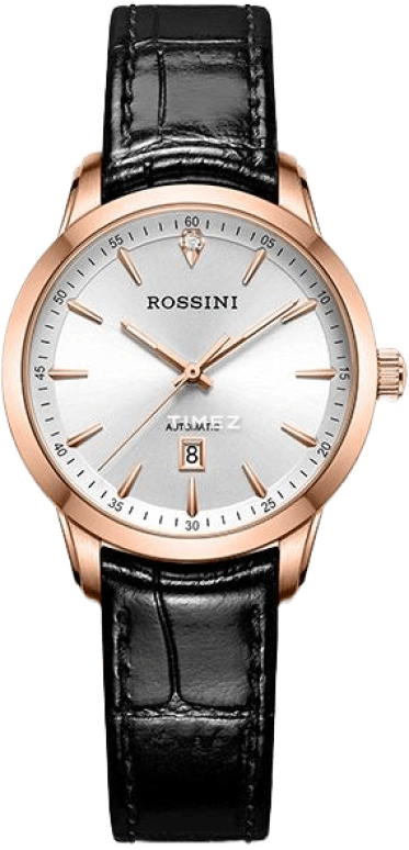Rossini,Classic 36mm,36mm,Stainless Steel,Silver White,Automatic,Day,Sapphire,50020G01C