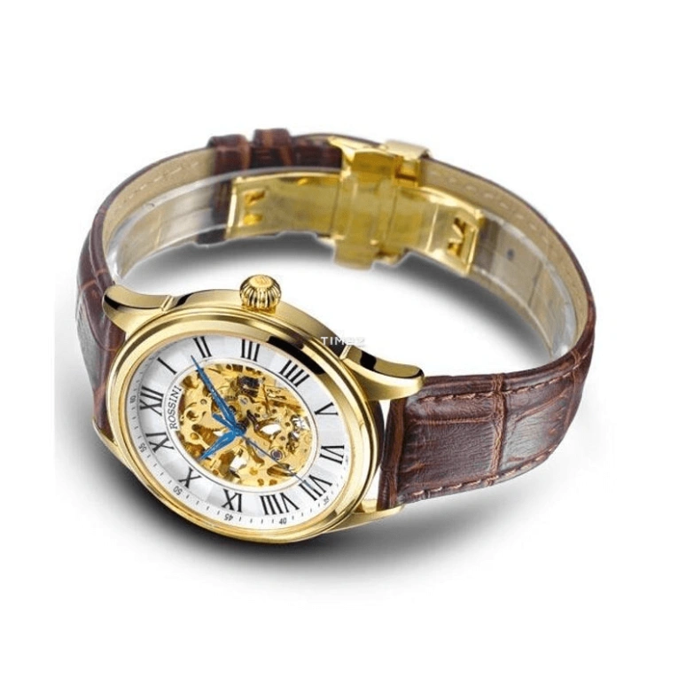 Rossini,Other 42mm,42mm,Stainless Steel,Silver White,Automatic,Sapphire,Crystal Glass,Round,5477G01C