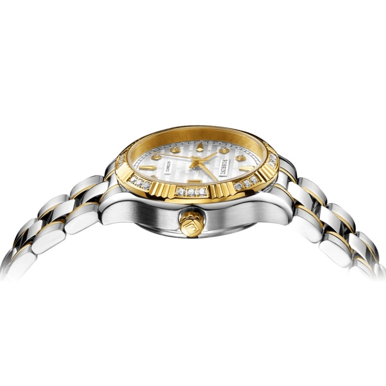 Rossini,Other 30mm,30mm,Stainless Steel,Silver,Automatic,Day,Sapphire,6706T01A