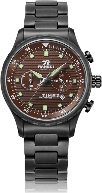 Rossini,Range1 42mm,42mm,Stainless Steel,Red,Quartz,Chronograph,Day,Dule Time,YD5543B09B