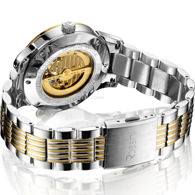 Rossini,Binary Star 41mm,41mm,Stainless Steel,Silver White,Automatic,Sapphire,Crystal Glass,Round,6485T01A