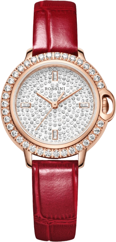 Rossini,Elegance 29mm,29mm,Stainless Steel,Silver White,Quartz,Sapphire,Round,5220112G01B