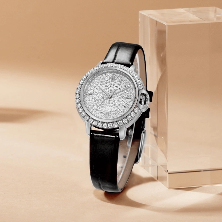 Rossini,Chic 29mm,29mm,Stainless Steel,Silver White,Quartz,Sapphire,Round,5220112W01A