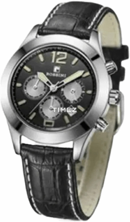 Rossini,Other 40mm,40mm,Stainless Steel,Black,Quartz,Chronograph,Day,5429W04D